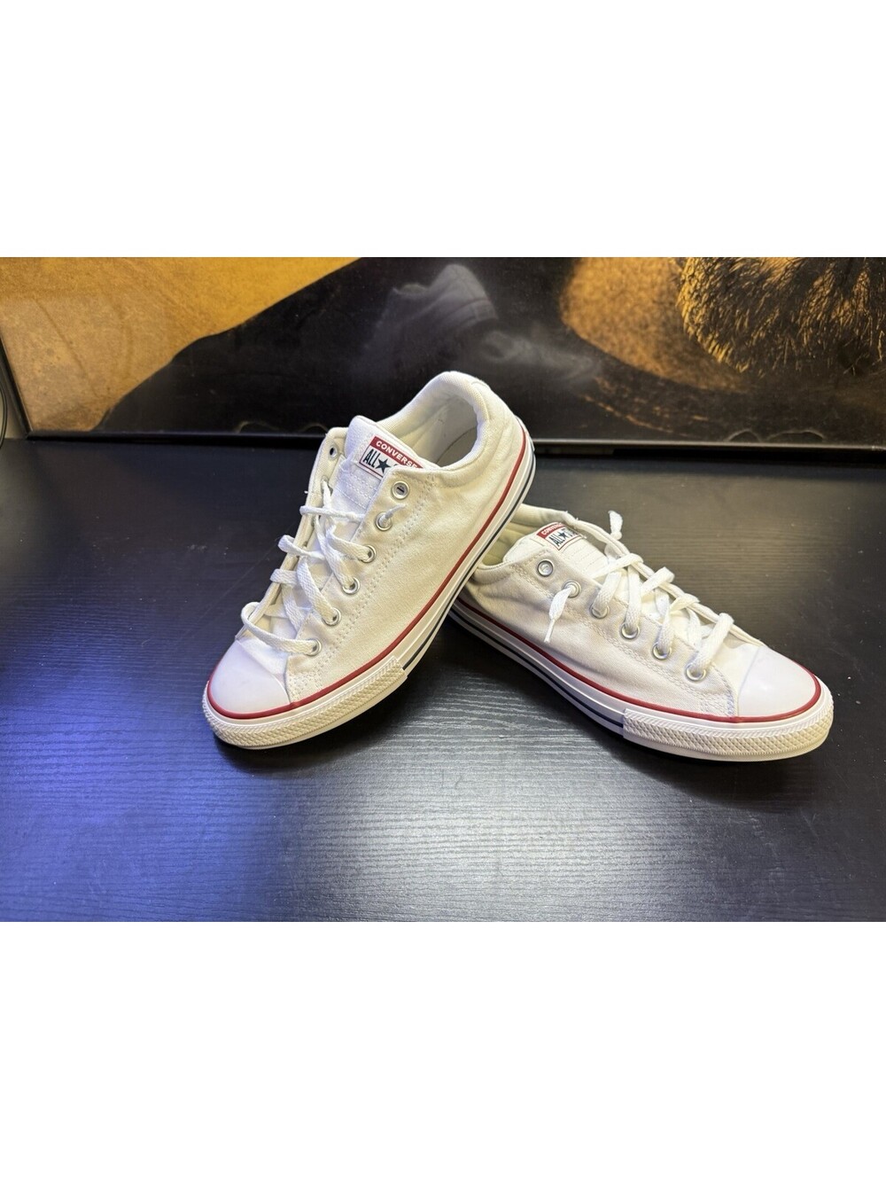 Converse Chuck Taylor All Star Madison Optical White Womens Size 7 Shoes A01691F